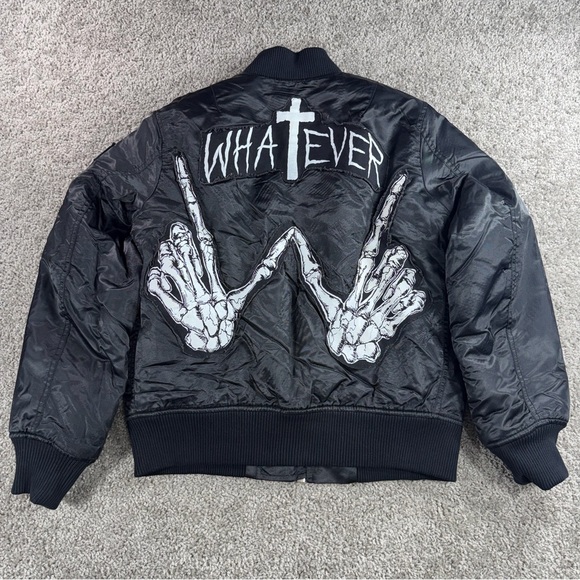 UNIF Jackets & Blazers - UNIF x Urban Outfitter Exclusive “WhaTever” Women’s Size: Small - Bomber Jacket